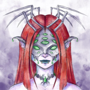 Square Goddess of Darkness